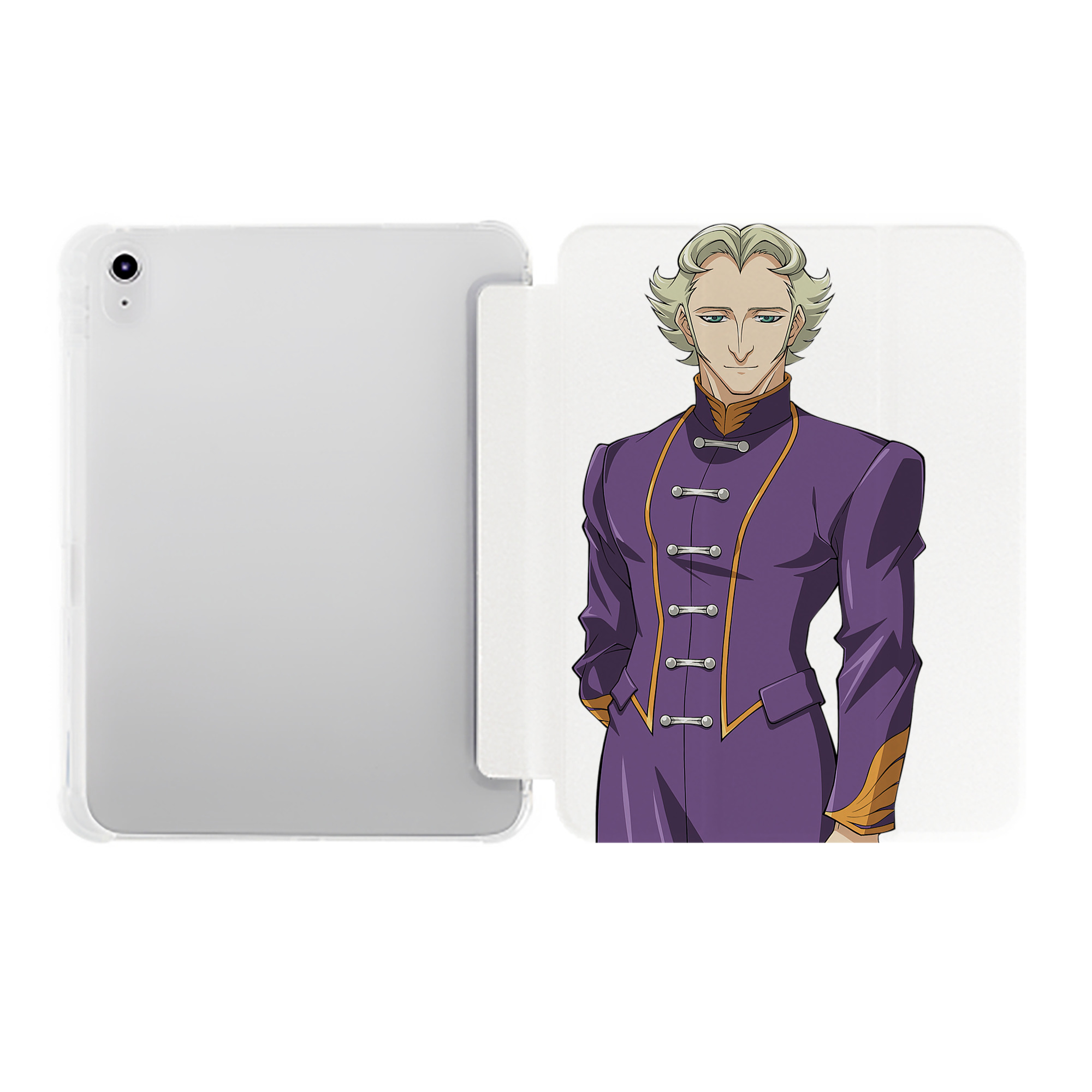 （画像用） 遊☆戯☆王 Yu-Gi-Oh! IPad ケース ペン収納付き 三つ折りスタンド PUレザー×シリコン 対応機種9.5/10.5/10.9インチ